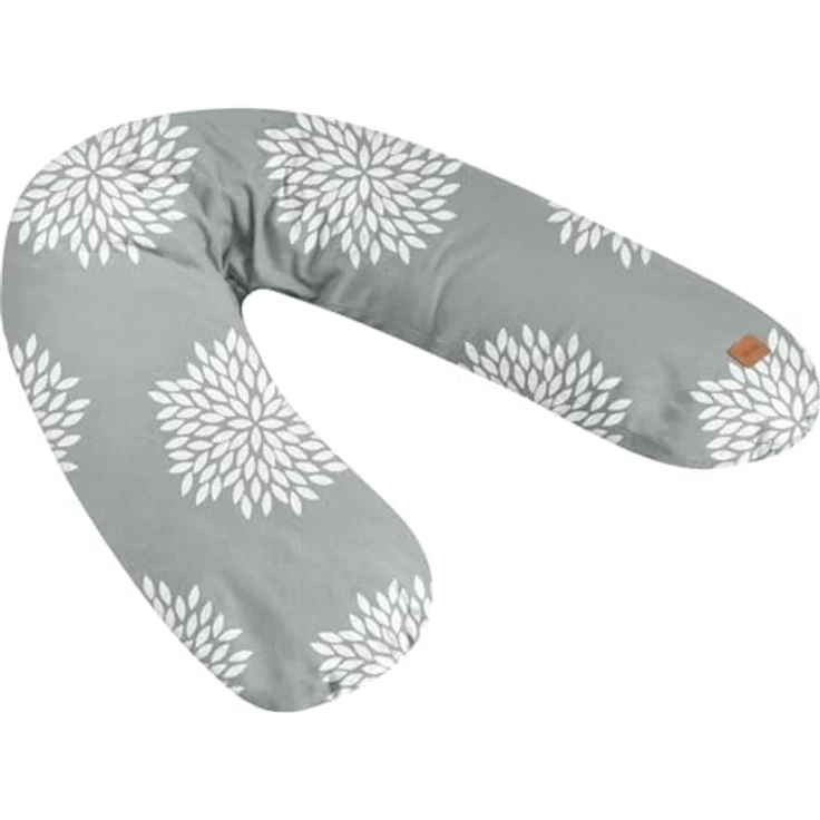 BÉABA, Big Flopsy, Still- und Schwangerschaftskissen, Schwangerschaftskissen, multifunktional, zum Schlafen/Stillen, Unterstützung, Entspannung, optimaler Komfort, Fleur de coton®, Oekotex, Flower – Bild 1