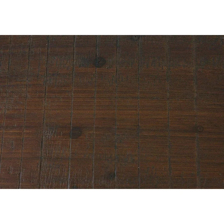 Dekoleidenschaft Konsolentisch Beistelltisch "Country-Style" aus Holz & Metall braun, im Antik Design, Telefontisch in rustikalem Shabby-Look mit Schublade & Zeitungsablage – Bild 8