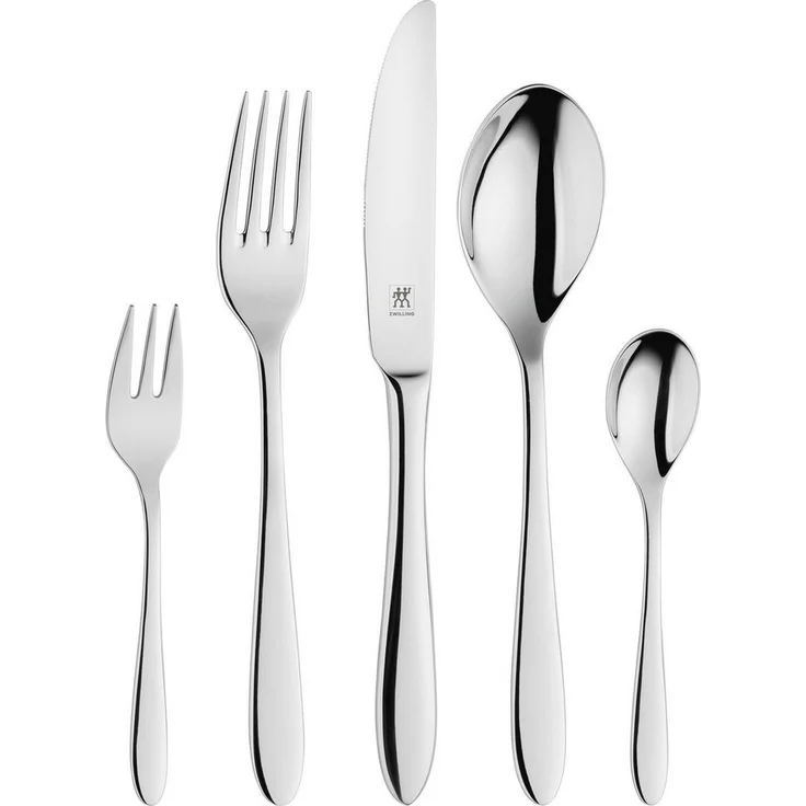 Zwilling Besteck-Set STYLE (30-tlg), 6 Personen, Edelstahl 18/10, rostfreier Edelstahl 18/10, poliert, spülmaschinengeeignet – Bild 5