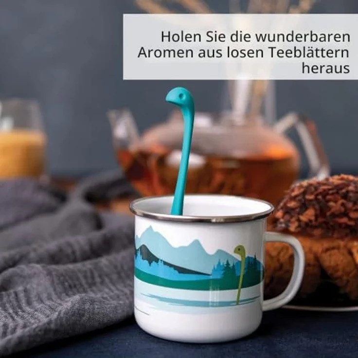 OTOTO Cup of Nessie Tasse mit Tee-Ei – Bild 5