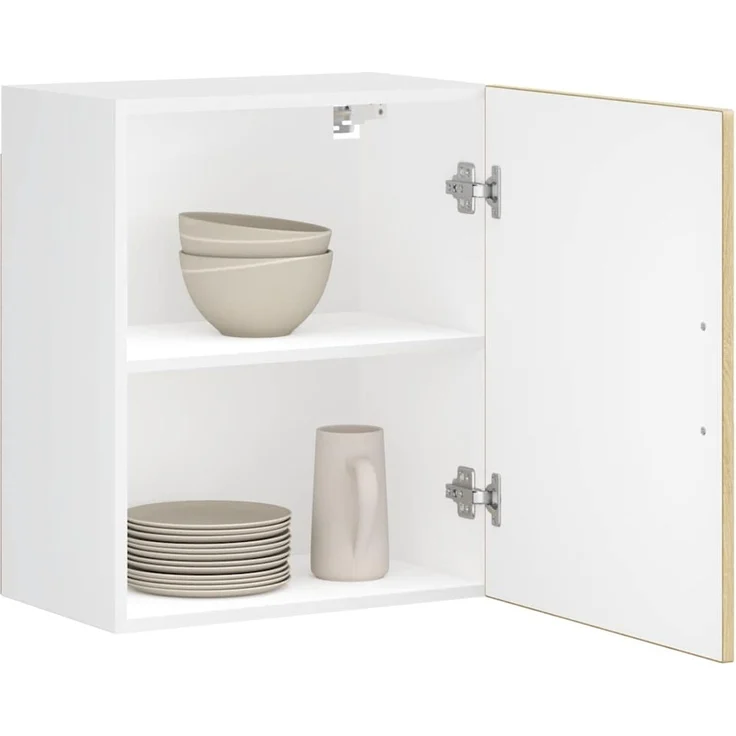 vidaXL Küchen-Hängeschränke 2 Stk. Porto Sonoma-Eiche Holzwerkstoff 854044 – Bild 1