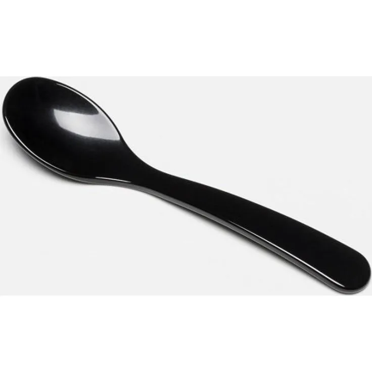 G.F. Heim Söhne Eierlöffel aus Acrylglas schwarz 72-3