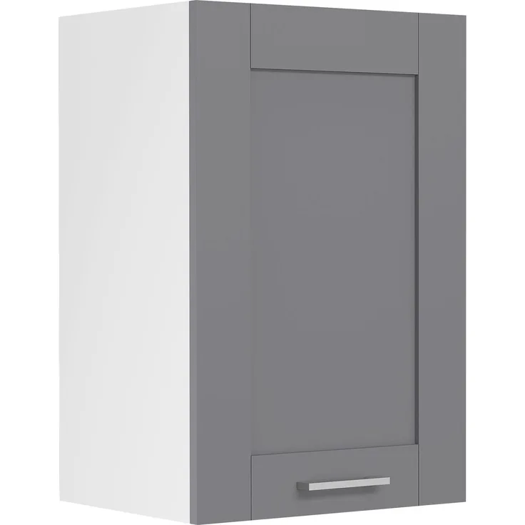 VCM Küchenmöbel Hängeschrank Colura 919366 Weiß / Anthrazit H. 60 x B. 40 x T. 31 cm