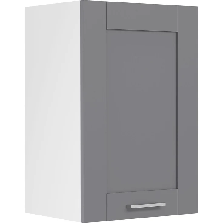VCM Küchenmöbel Hängeschrank Colura 919366 Weiß / Anthrazit H. 60 x B. 40 x T. 31 cm – Bild 1