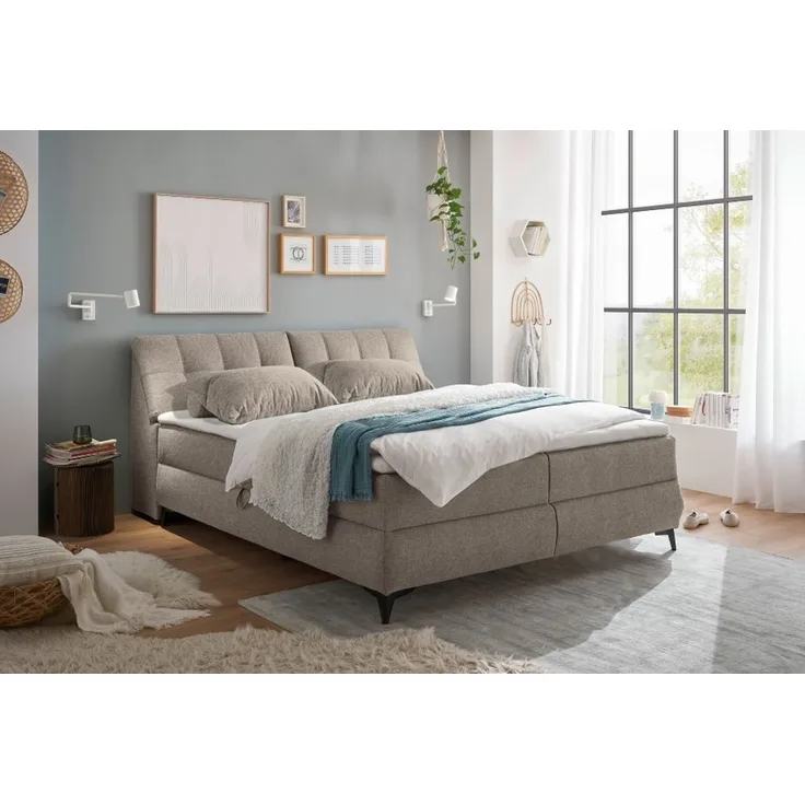 ED Exciting Design Boxbett Atlantis: Flachgewebe, Bettkasten, Topper – Myhomelando, verschiedene Größen & Farben