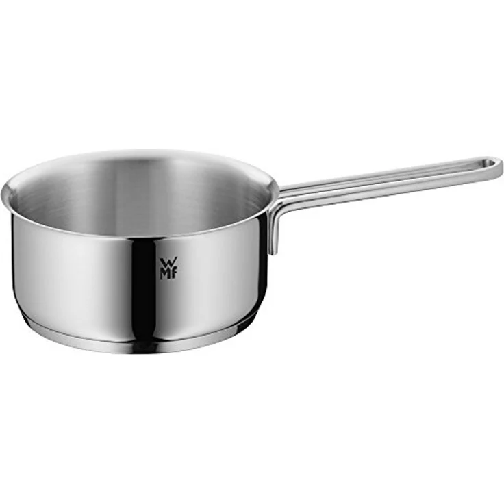 WMF Topf-Set Inspiration, Cromargan® Edelstahl Rostfrei 18/10 (Set, 7-tlg, je 1 Fleischtopf Ø 16/20/24 cm, 1x Stieltopf Ø 16 cm), energiesparende TransTherm®-Allherdböden, pflegeleicht und robust – Bild 5