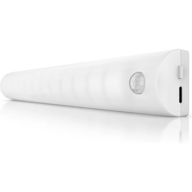 BEARWARE Smarte LED-Leuchte Sensorlicht mit Bewegungsmelder, PIR Sensor, 4 Lichtfarben, Nachtlicht, Farbwechsel, Ein-/Ausschalter, LED fest integriert, Kaltweiß, 2× Warmweiß, Neutralweiß, Flexible Anbringung mit Magnetstreifen, 70 Lumen, 3m Reichweite