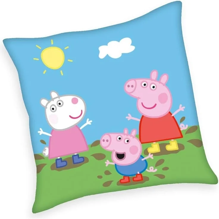 Peppa Pig Dekokissen Peppa Pig, mit tollem Peppa Pig Motiv – Bild 1
