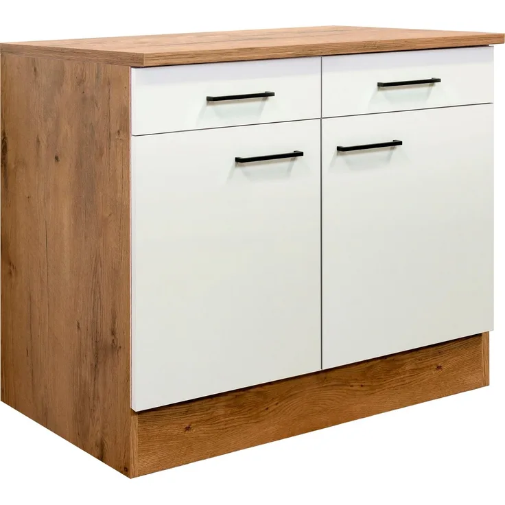 Flex-Well Unterschrank Vintea (B x H x T) 100 x 85 x 60 cm, für viel Stauraum