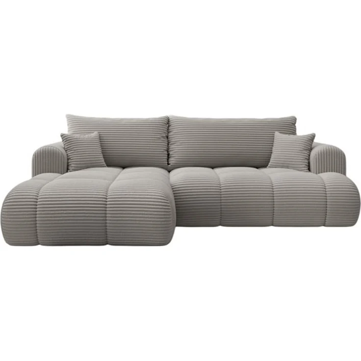 thematys Ecksofa TREVIO 260 x 165 cm, mit Schlaffunktion, mit Bettkasten, Beige (Tilia 11), Ausrichtung links – Bild 6
