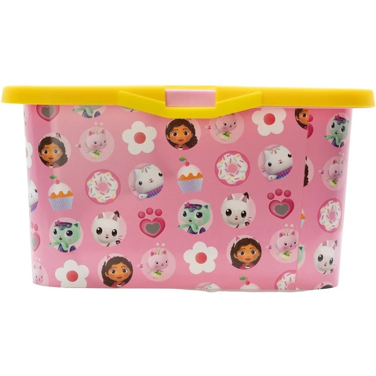 Gabby’s Dollhouse Aufbewahrungsbox 13 l Kinderzimmer Box für Spielzeug – Bild 2