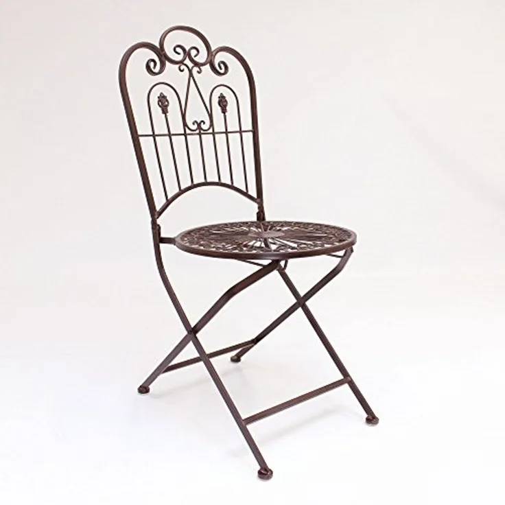 Klappstuhl "Provence" Metallstuhl Stuhl Klappstuhl Klappsessel Relaxsessel