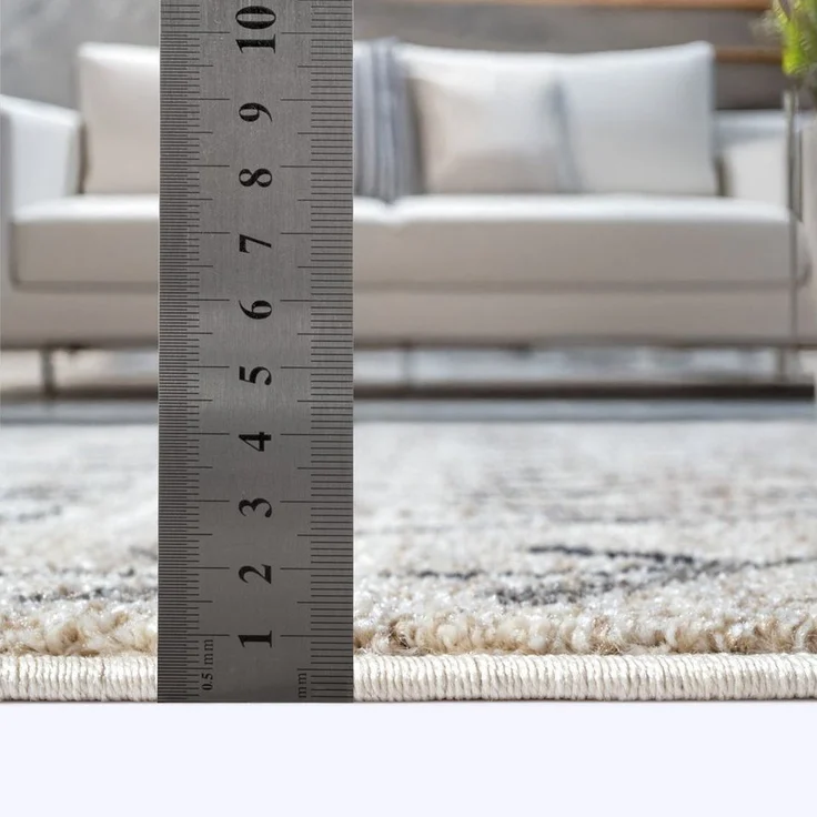 Sanat Teppich Boho 8200, rechteckig, Höhe: 10 mm, Kurzflor, robust, Boho, Scandic, für Fussbodenheizung geeignet – Bild 3