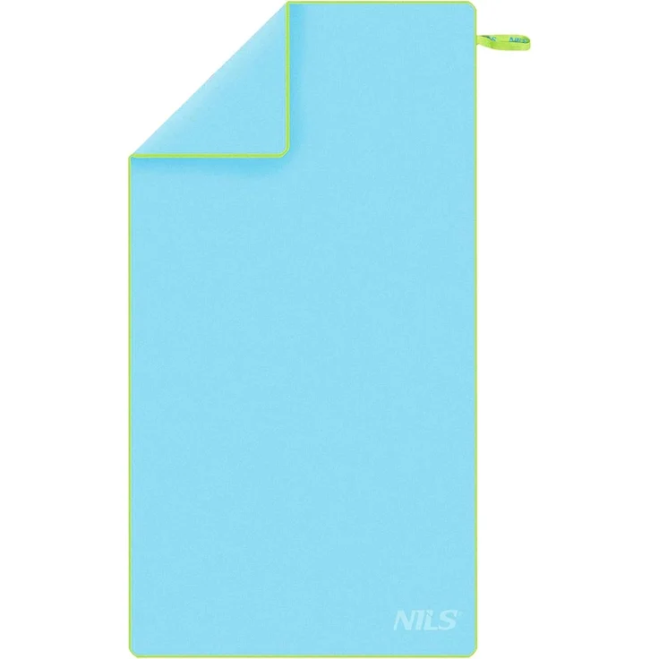 NILS NCR12 Mikrofaser Handtuch 180 × 100 cm Reisehandtuch Blau – Bild 1