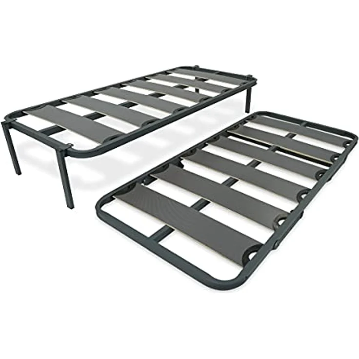 Somnia Descanso - Verstärkter Känguru, geräuscharmes Nestbett mit 2 Breiten Lattenrosten, 90 x 190 cm – Bild 1
