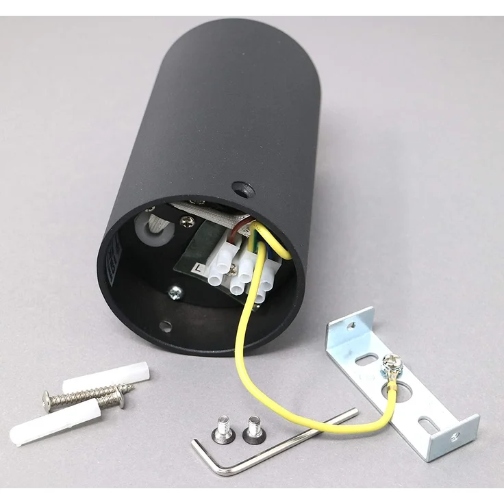 Deckenspots schwarz D-70mm GU10 IP20 Röhre goldenes Auge – Bild 5