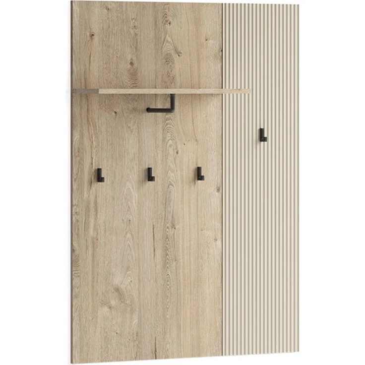 Wandgarderobe Puerto Eiche/Cashmere 86x120 cm Vicco – Bild 1