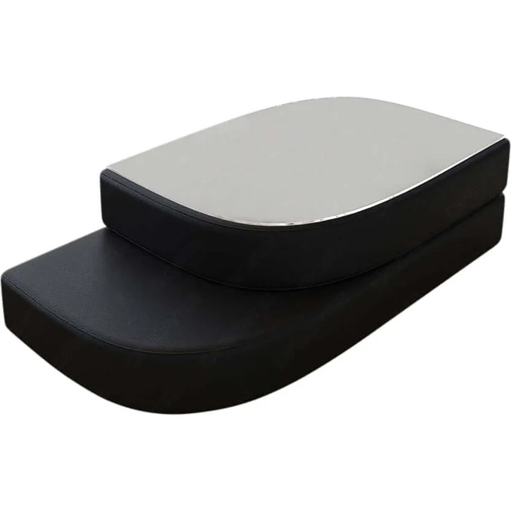 Sofa Dreams - Couchtisch Bari aus Leder – Eleganz & Stil - Kunstleder - Schwarz – Bild 1