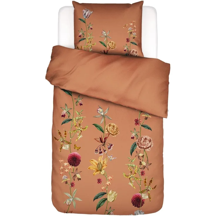 Essenza Bettwäsche Feda, Satin, 2 teilig, mit floralem Muster