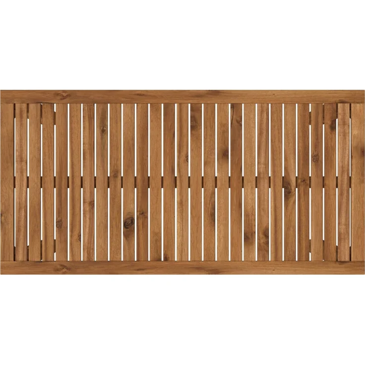 vidaXL Gartenbar-Tisch LAREN Natur 108,5 x 55 x 105 cm 901258 – Bild 5
