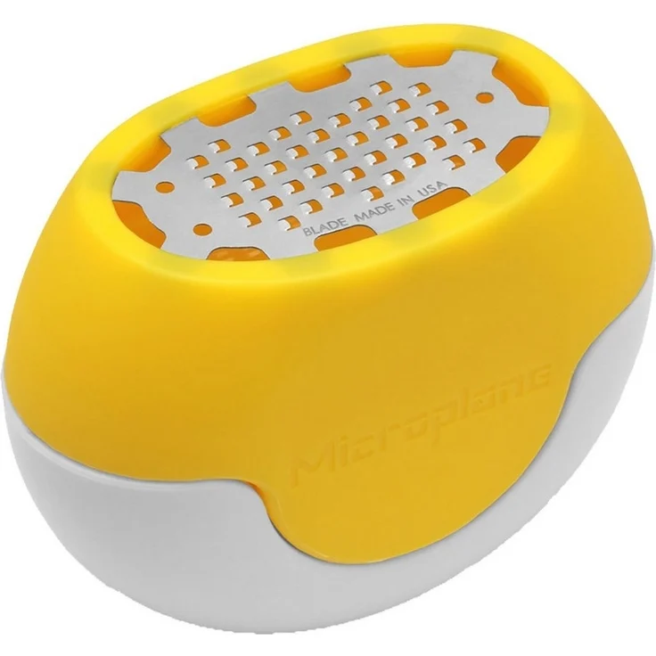 Microplane Flexi Citrustool m/opsamling gul – Bild 1