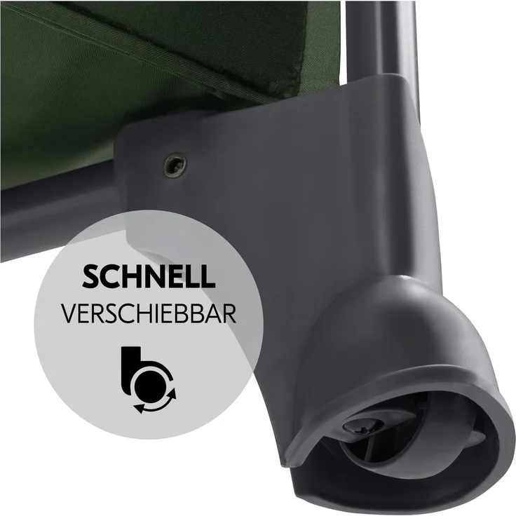 Hauck Play N Relax Center / Reisebett Dark Green – Bild 6