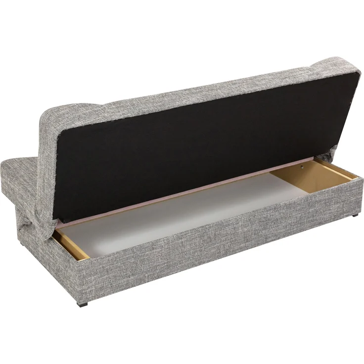 Sofa Hortens mit Bettkasten und Schlaffunktion (Farbe: Lawa 01) – Bild 4
