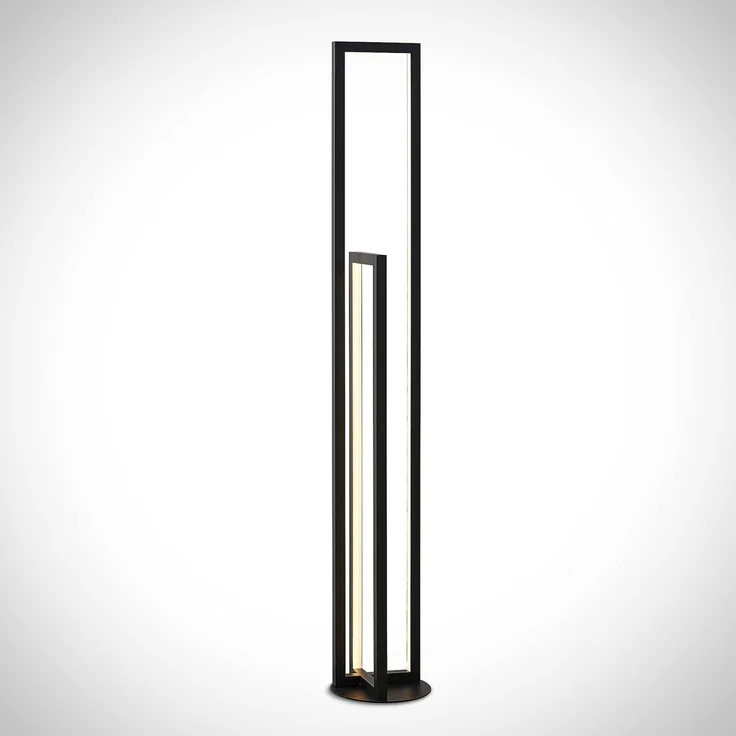 Lucande Stehlampe Hylda, Enthalten, LED 28 W gesamt, warmweiß – Bild 6