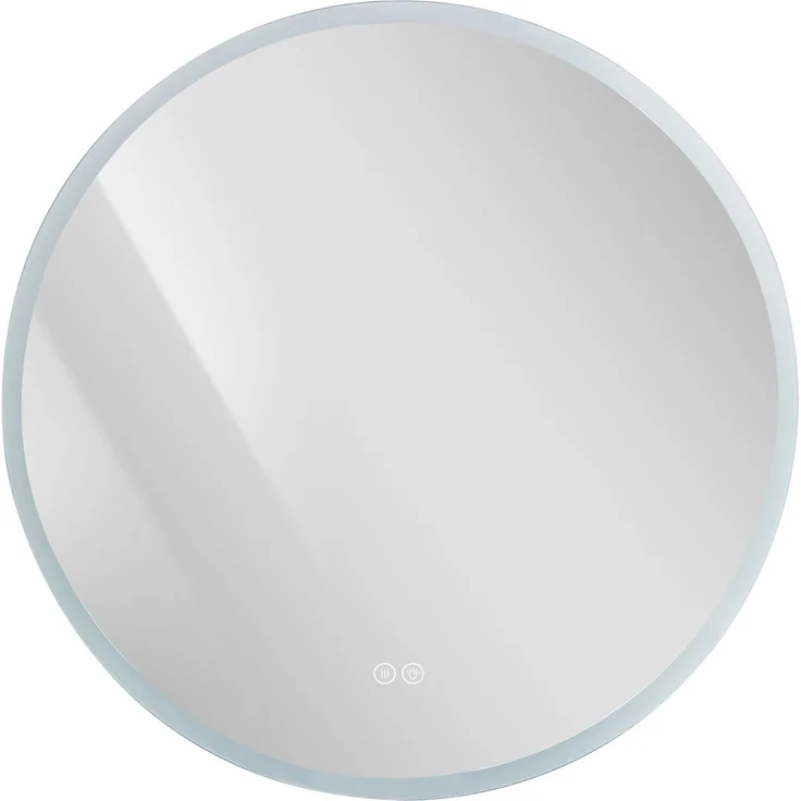 Runder Badspiegel H 3 x T 70 x B 70 cm aus Sicherheitsglas mit dimmbarer LED-Beleuchtung und Antibeschlagfunktion – Bild 4