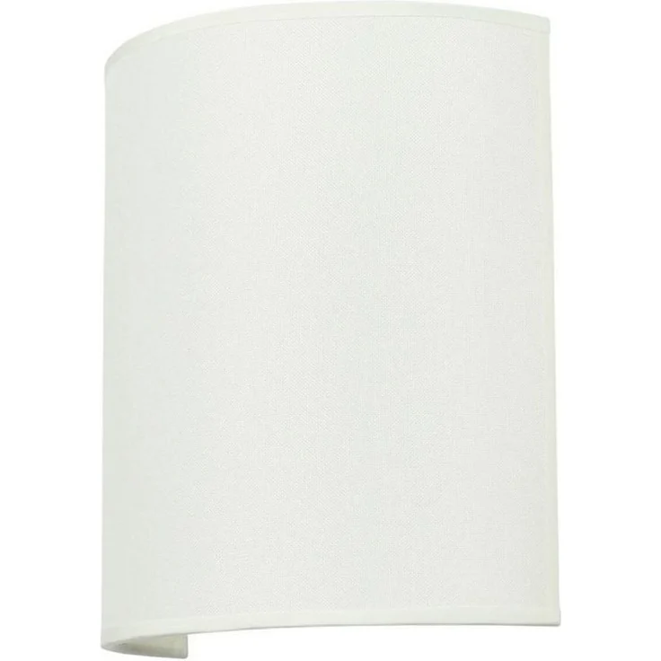 Licht-Erlebnisse Wandleuchte ALICE, ohne Leuchtmittel, Wandlampe Stoff E27 in Creme wohnlich Lampe – Bild 1