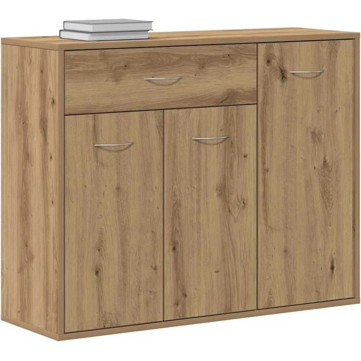 vidaXL Sideboard Artisan-Eiche 88x30x70 cm Holzwerkstoff 861141 – Bild 10