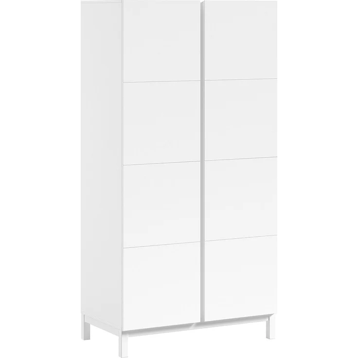 EVA Artikel-Set 4-tlg. best aus, Kommode mit Wickelaufsatz, Babybett 60x120 cm, Kleiderschrank 2-trg. – Bild 6