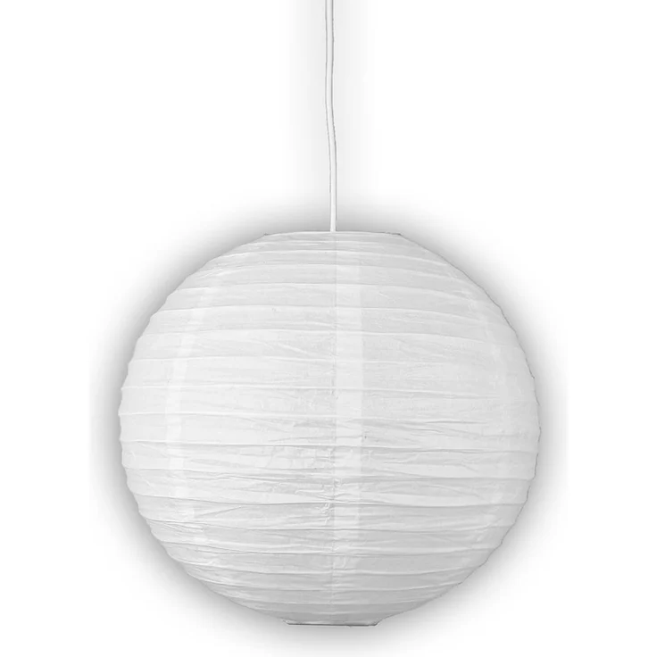 Papierballon natur/weiß – Bild 1
