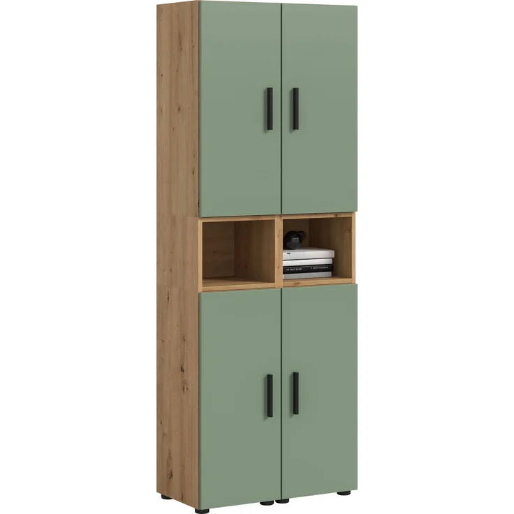 The One Wohnkombination in Smoke Green Nachbildung – Bild 1