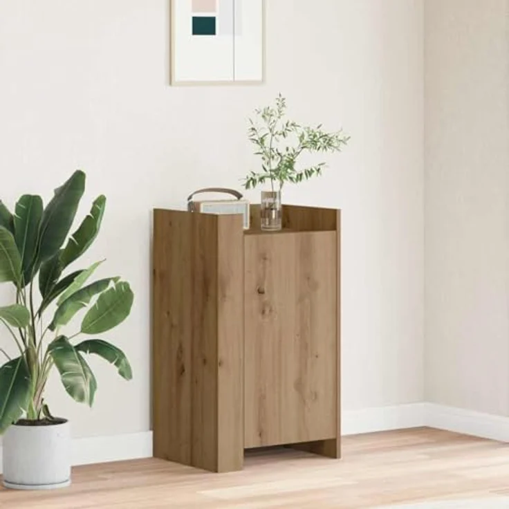 vidaXL Sideboard Artisan-Eiche 45 x 35 x 75 cm 869175 – Bild 2
