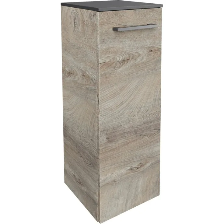 Fackelmann OXFORD Midischrank 30 cm breit, Braun hell