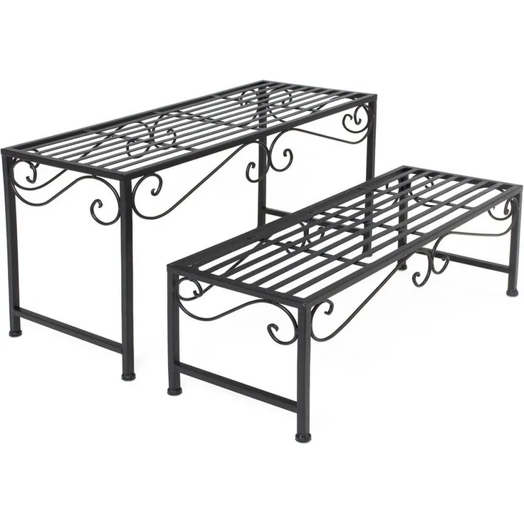 Frank Flechtwaren Sitzbank, Bank Ranken 2er Set