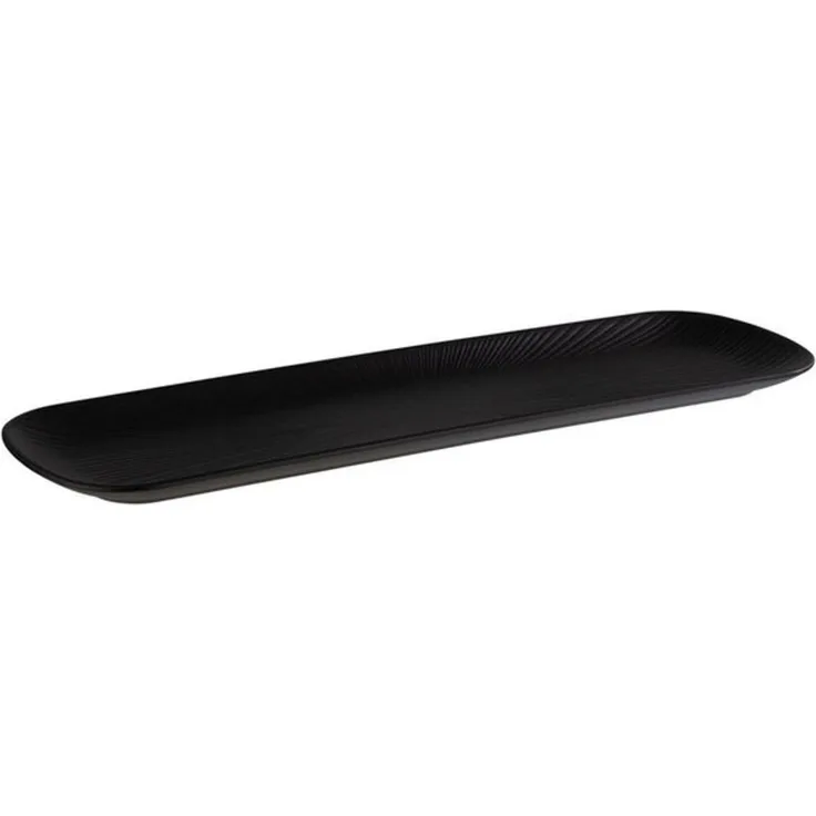 APS Tablett Nero Gn 2/4 53x16,2cm schwarz.