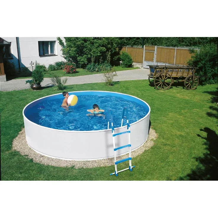 BWT Pool Splash im Set mit Sandfilteranlage & Stahlrohrleiter, Pool in mehreren Grössen & Farben