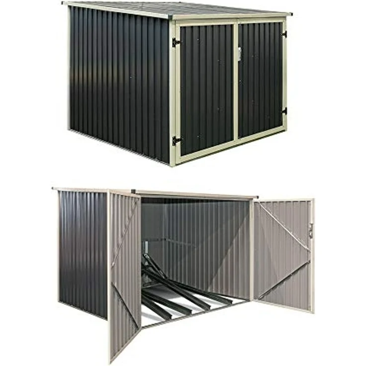 Westmann Fahrradgarage Gartenbox | Anthrazit | – Bild 2