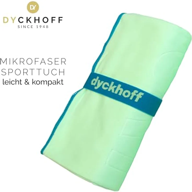 Dyckhoff Sporthandtuch Mikrofaser Sporttuch, Microfaser (1-St), auch als 2er Set erhätlich – Bild 6
