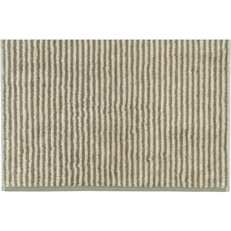 Cawö Duschtuch TWO-TONE STRIPE BL 80x150 cm grün Badetuch Handtuch Handtücher Saunatuch Strandtuch – Bild 4