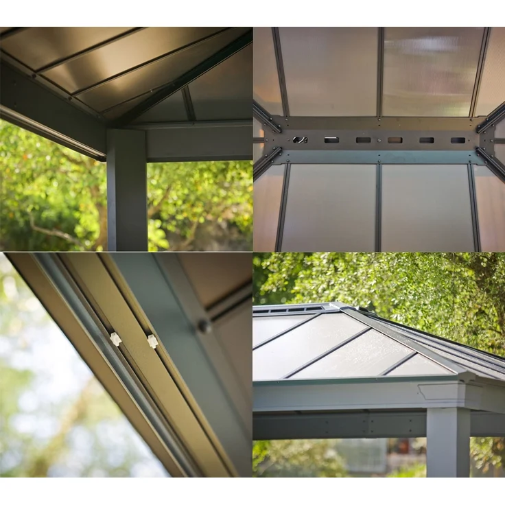 Palram - Canopia Aluminium Pavillon Dallas 4900 | – Bild 5