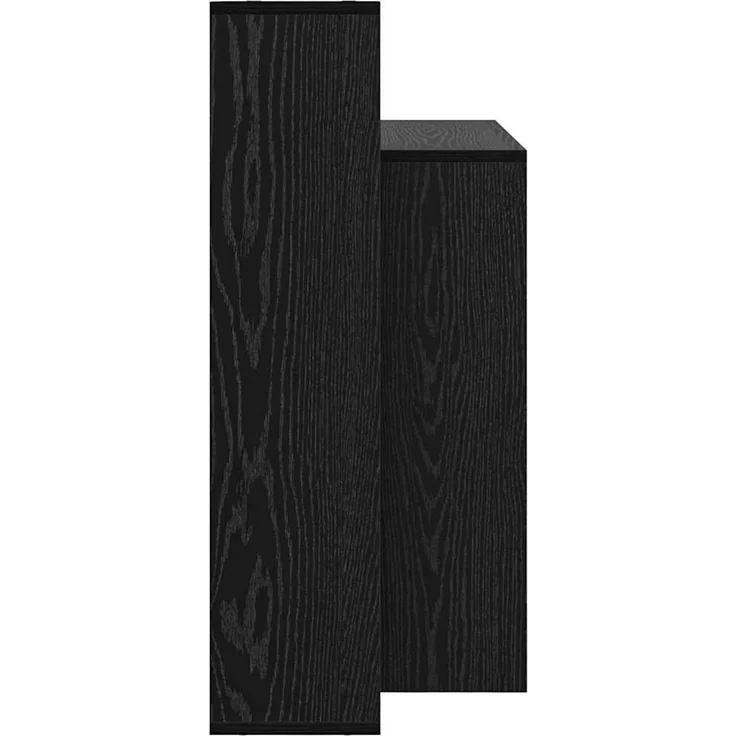 vidaXL Schreibtisch mit Regal Schwarz Eichen-Optik 100 x 40 x 90 cm 869315 – Bild 5