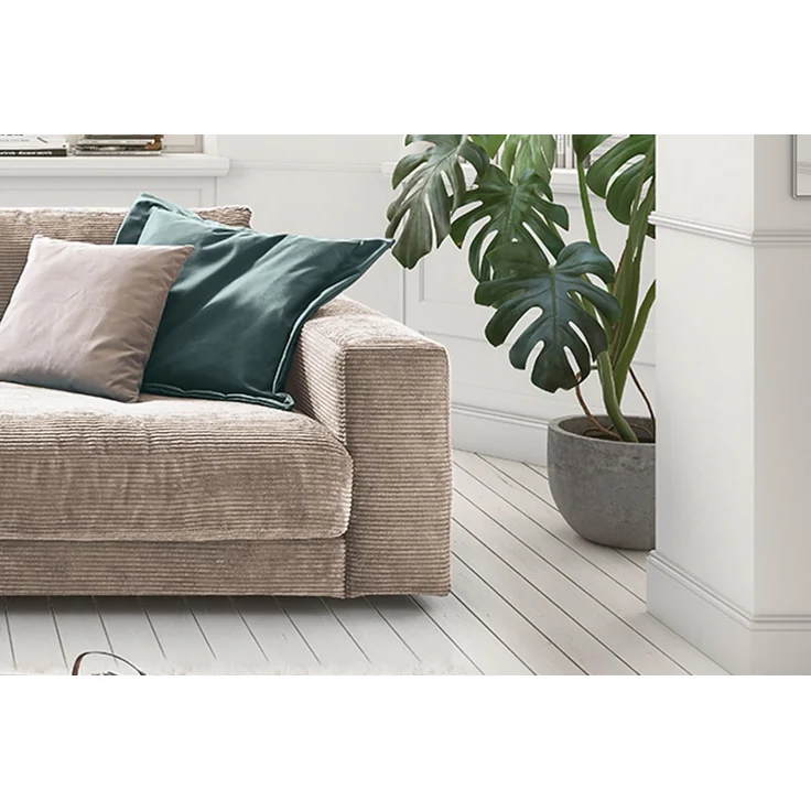 KAWOLA Sofa MADELINE 2-Sitzer Cord taupe 85 x 127 x 230 cm – Bild 5
