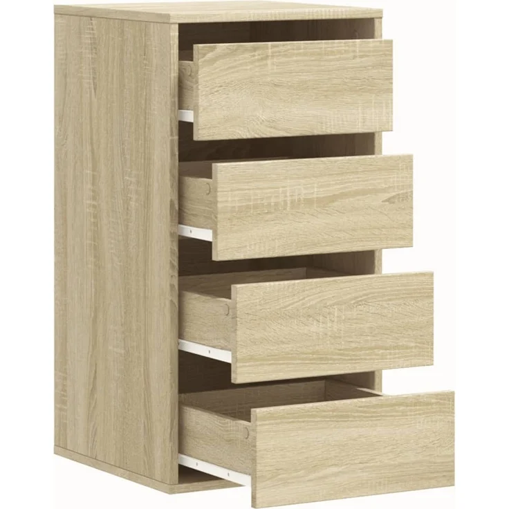 vidaXL Kommode Sonoma-Eiche 40x41x76 cm Holzwerkstoff 852863 – Bild 5