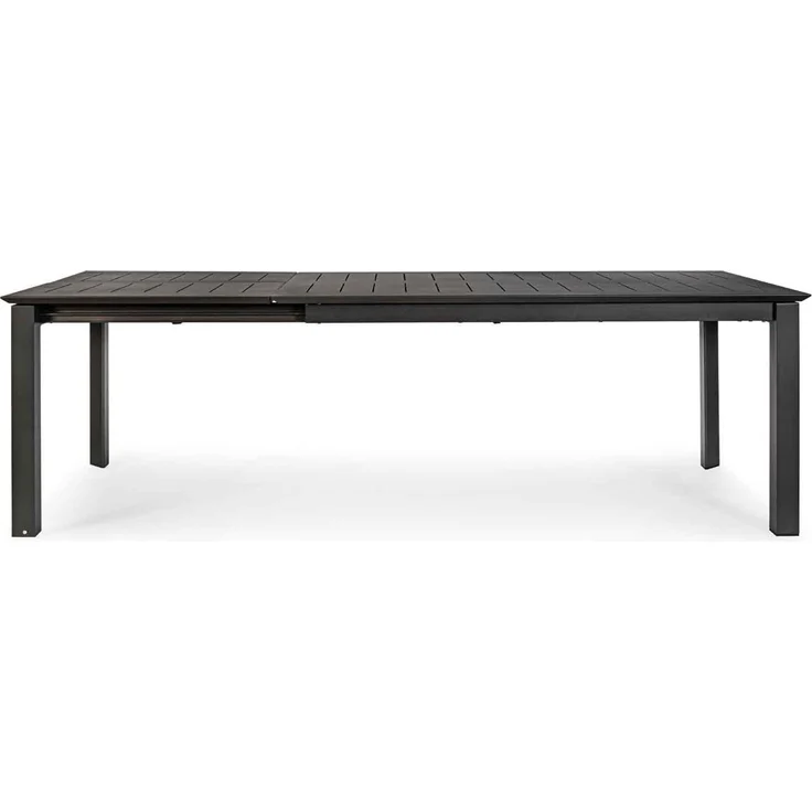Gartentisch Ronoko Aluminium, modern ausziehbar, anthrazit, für 8-10 Personen, Outdoor – Bild 3