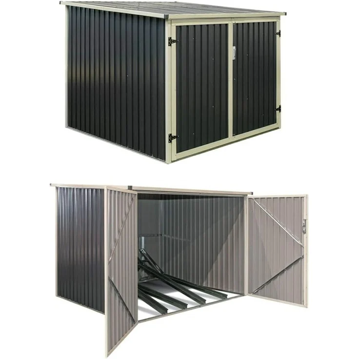 Westmann Fahrradgarage Gartenbox | Anthrazit | – Bild 2