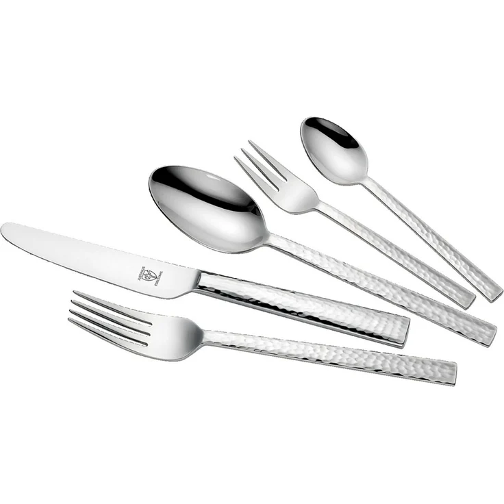 Justinus 'BEAT' Besteckset Edelstahl silber, spülmaschinenfest, 60-teilig – Bild 2