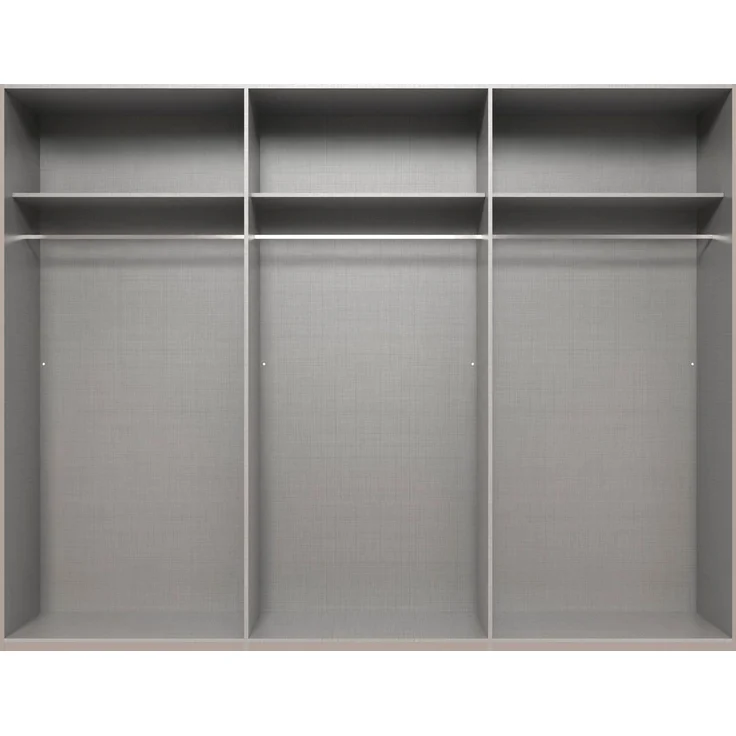 Wimex Drehtürenschrank Kleiderschrank London, in den Breiten 180cm, 225cm oder 270cm (mit verschiedenen Griffen in goldfarben, silberfarben oder schwarz) wahlweise mit Basic- oder Premium-Ausstattung erhältlich – Bild 3